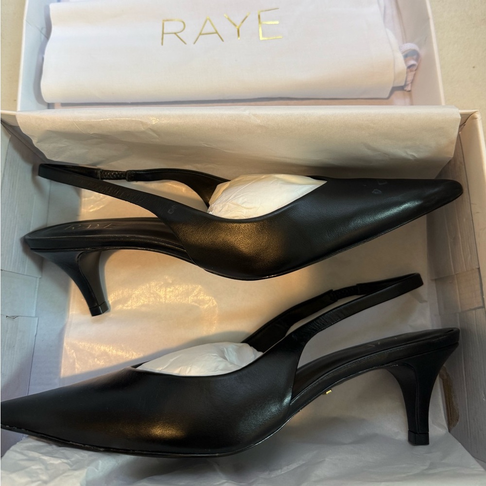 RAYE Calista Slingback in Black - Picture 4 of 7